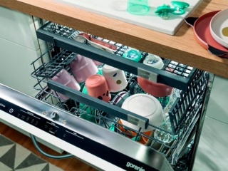 Низкий уровень шума в посудомоечных машин Gorenje